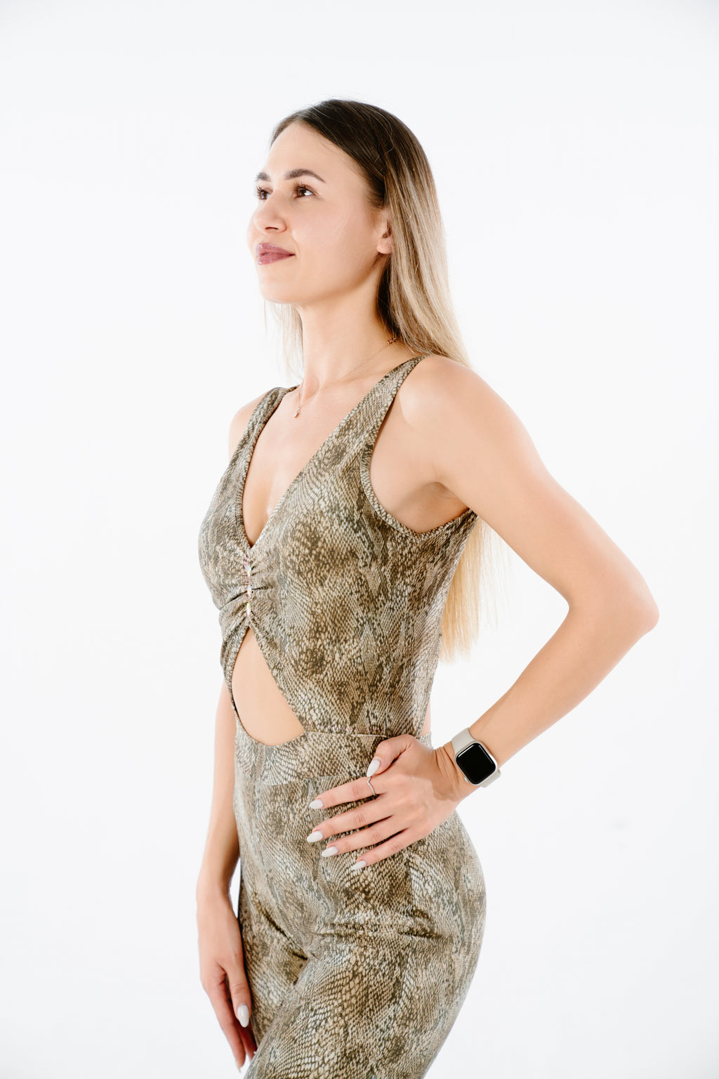 Python Luxe Jumpsuit