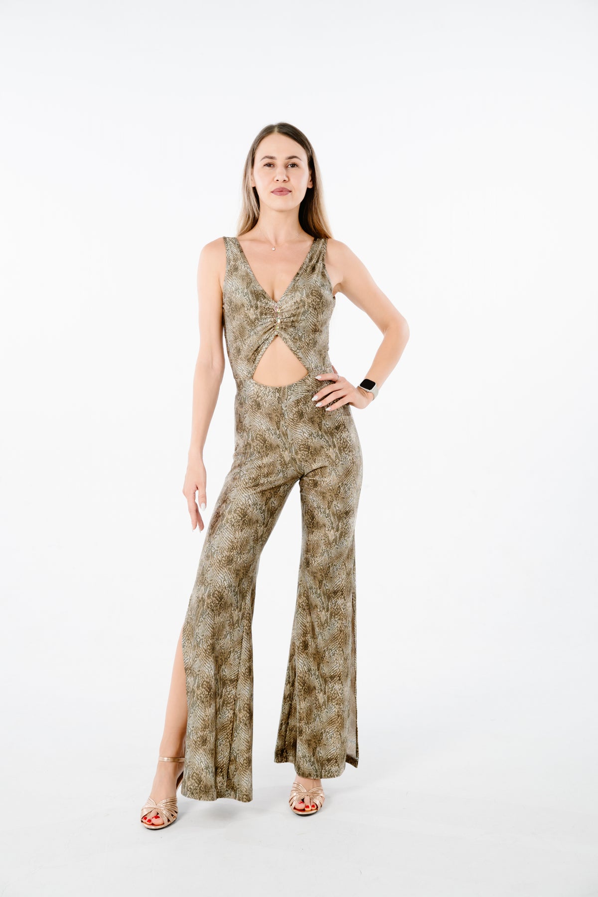 Python Luxe Jumpsuit