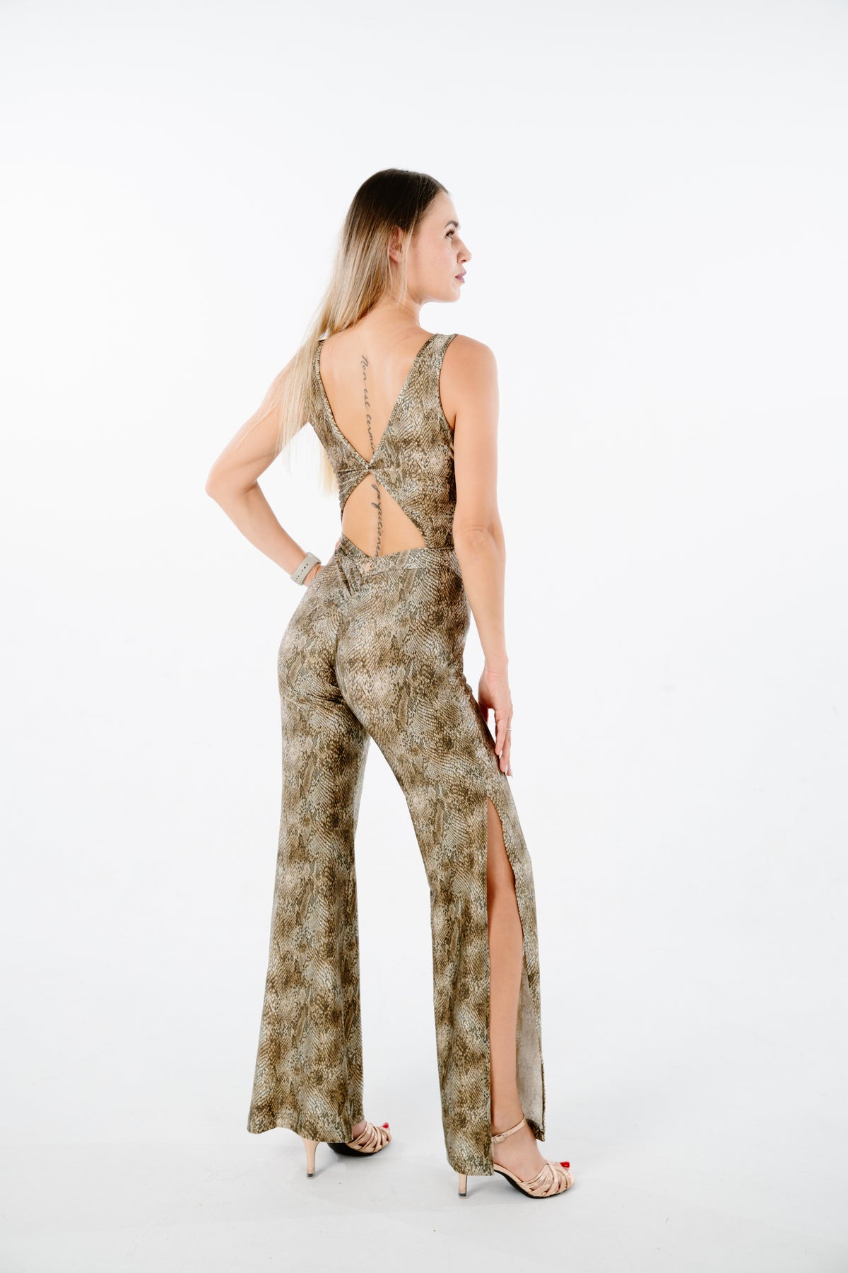 Python Luxe Jumpsuit