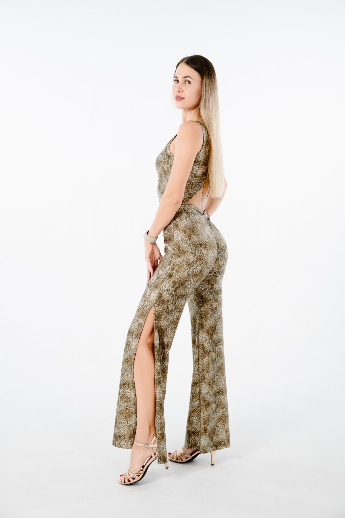 Python Luxe Jumpsuit