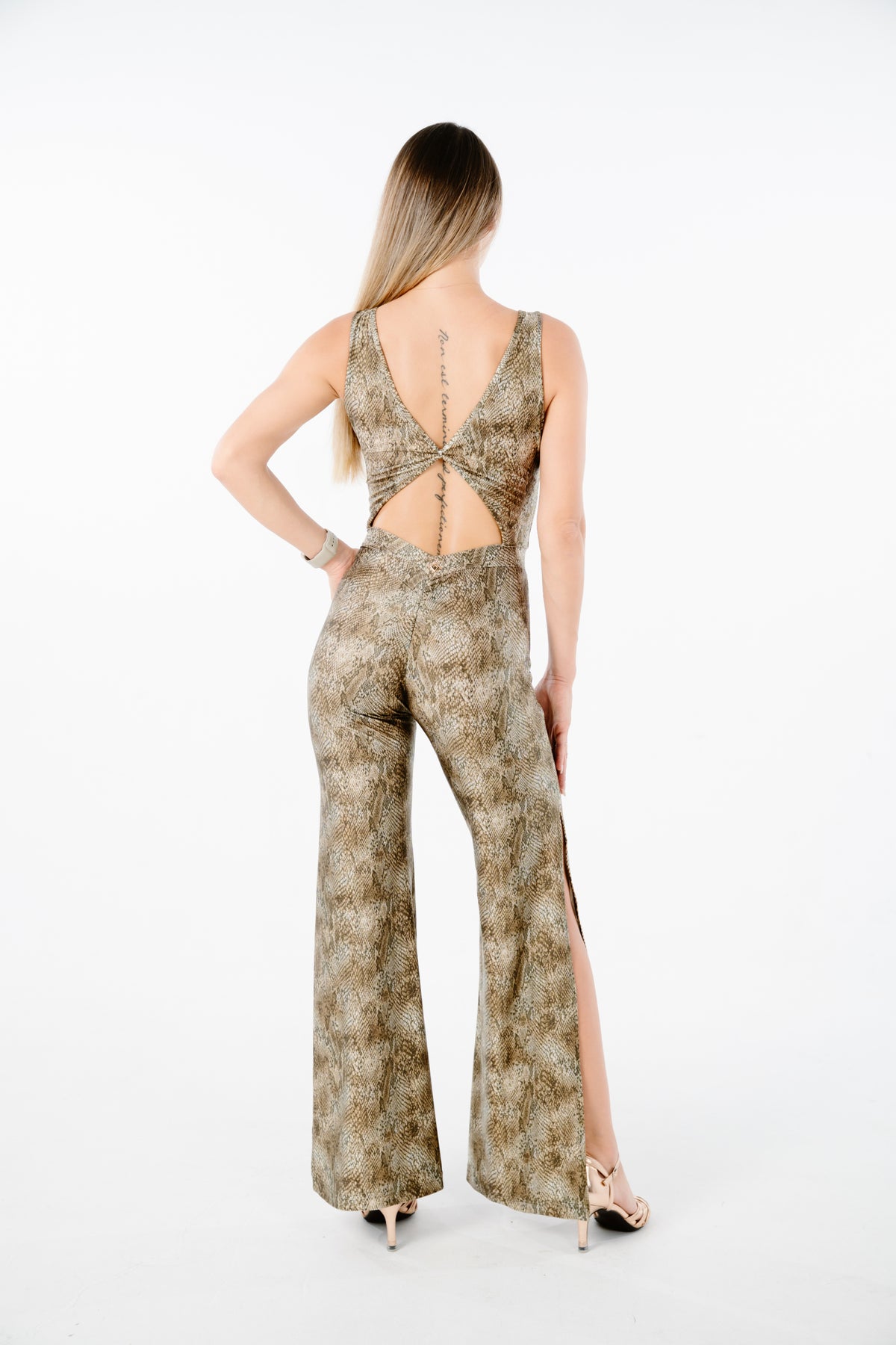 Python Luxe Jumpsuit